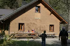 Hausansicht DieÃlin-HÃ¼tte Aitern