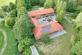 Hausansicht JugendfreizeitgelÃ¤nde RÃ¼cklenmÃ¼hle Zusmarshausen