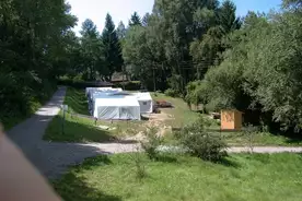 Hausansicht Zeltplatz Niedersonthofener See Waltenhofen