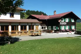Hausansicht Walser SchlÃ¶Ãle Hirschegg/Kleinwalsertal