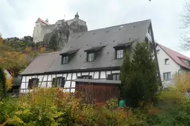 Hausansicht Wanderheim Hohenstein Kirchensittenbach