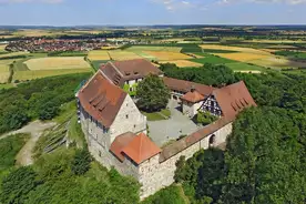 Hausansicht Burg Hoheneck Ipsheim