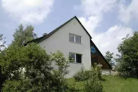 Hausansicht Pfadfinderzentrum Schachen - "GroÃes Haus" Münsingen