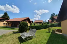 Hausansicht Feriendorf Fuchsberg Schirgiswalde