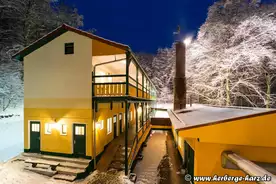 Hausansicht Jugendherberge Naturfreundehaus Stecklenberg Thale