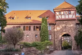 Hausansicht DJH-Jugendherberge Dilsberg NeckargemÃ¼nd-Dilsberg