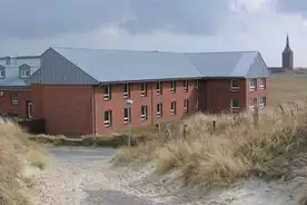 Hausansicht BÃ¼nder Schullandheim Wangerooge