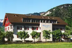 Hausansicht Erlebnisgästehaus Kanisfluh Bezau - Ãsterreich