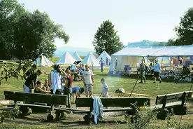 Hausansicht Jugendzeltplatz Lauergrund Stadtlauringen