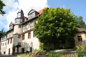 Hausansicht Schloss Martinfeld Schimberg