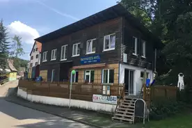 Hausansicht Backpackers-Hostel an der Donau Sigmaringen