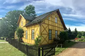 Hausansicht Museumsherberge Baruth/Mark