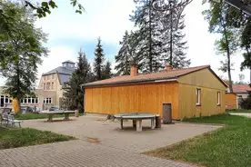 Hausansicht Jugendwaldheim Bergern Bad Berka