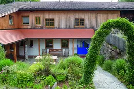 Hausansicht Werkstatt Engel Niedersonthofen